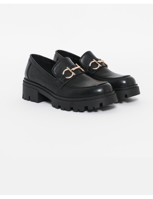 Mimi muà - mocassino scan-9300  nero