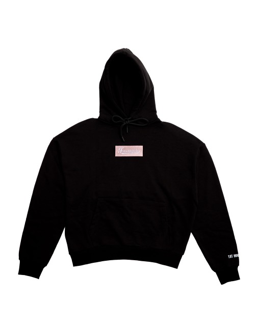 Fasangeles - felpa con cappuccio tuta basic logo fa25bh01 black