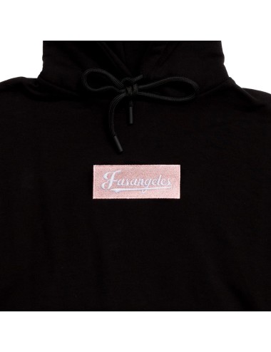 Fasangeles - felpa con cappuccio tuta basic logo fa25bh01 black