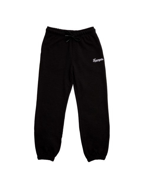 Fasangeles - pantalone tuta basic logo fa25bc02 black