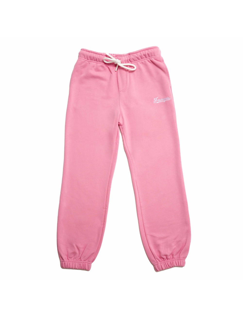 Fasangeles - pantalone tuta basic logo fa25bc02 pink