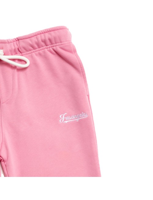Fasangeles - pantalone tuta basic logo fa25bc02 pink