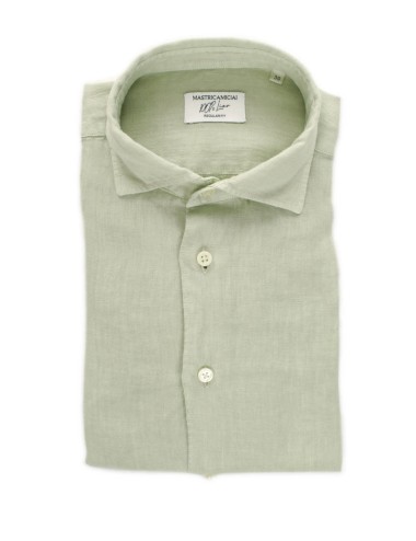 Mastricamicia-camicia in lino fr069 mc309 116 luca frog