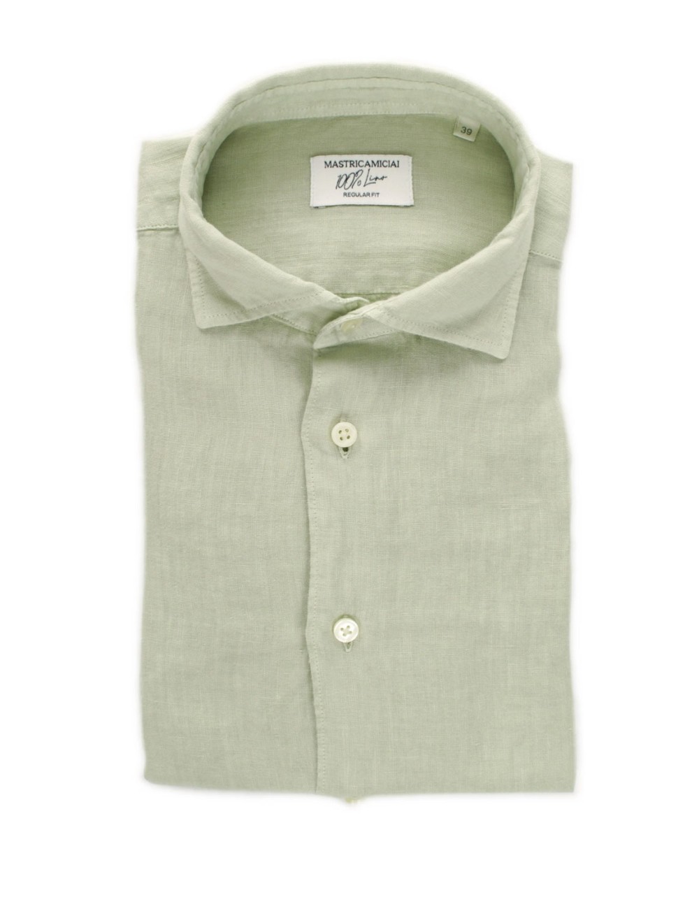 Mastricamicia-camicia in lino fr069 mc309 116 luca frog