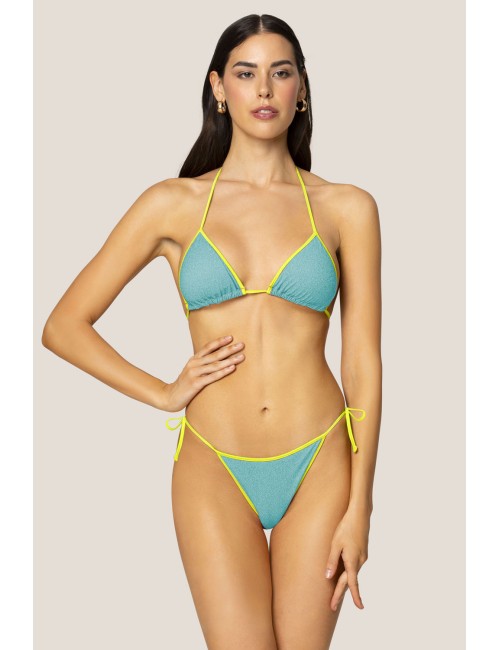 4giveness - triangolo e slip bordato bicolor lurex 125wbwbk5212 822