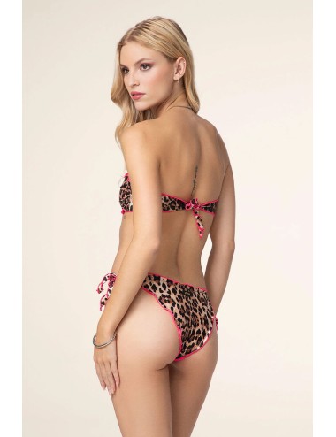 Effek - bikini fascia con slip regolabile fantasia  fk25-0521x23