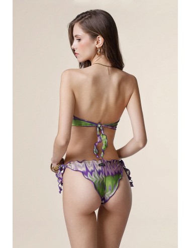 Mefui - bikini fascia con slip regolabile fantasia mf25-1501x20