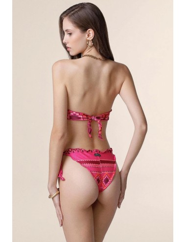 Mefui - bikini fascia con slip regolabile fantasia mf25-1501x30
