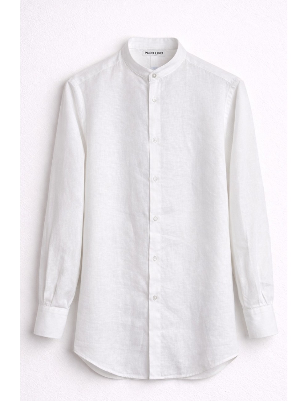 Ilaria vitagliano - camicia bianca collo coreano