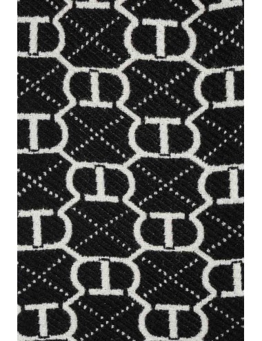 Twinset - stola bic. off white/nero 252li4bjj 02722