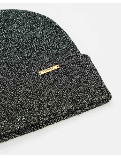 Twinset - cuffia nero 252li4bkk 00006