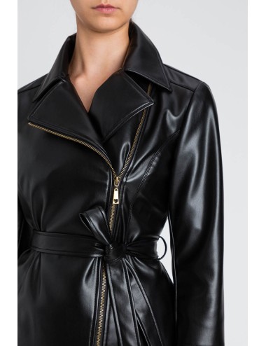 Twinset - chiodo nero 252li2fcc 00006