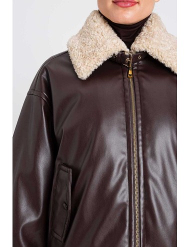 Twinset - bomber black chocolate 252li2fbb 11054