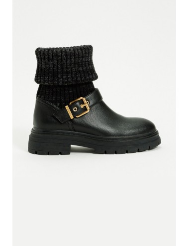 Twinset - tronchetto nero 252lip010 00006