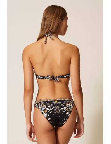 Twinset - bikini push up e slip st. foulard