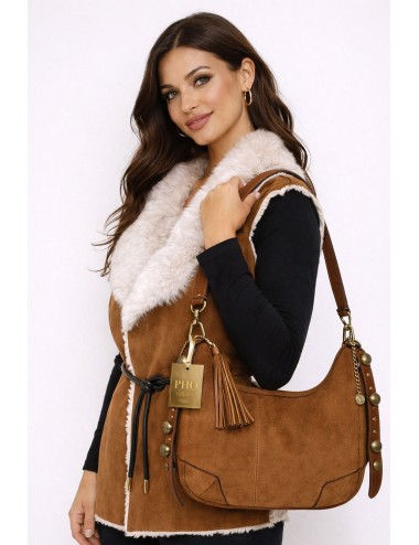 Pho firenze - borsa a spalla suede