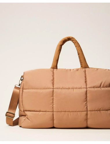 Twinset - borsone trapuntato con tracolla 252li7abb 00044 camel