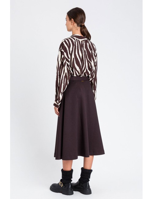 Twinset - camicia zebra print 252li2sbb 12668