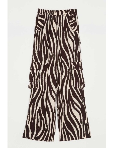 Twinset - pantalone zebra print 252li2scc 12668