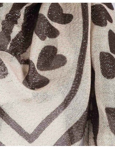 Twinset - kefia zebra print lurex 252li4bdd 12668