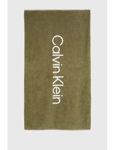 Ck - telo mare in cotone biologico ku0ku00104-msp new basil