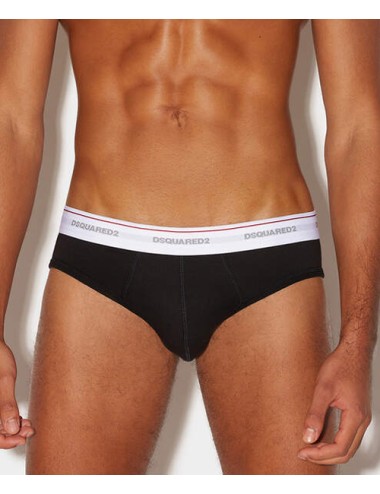 Dsquared - slip tri pack dcx610040 001 nero