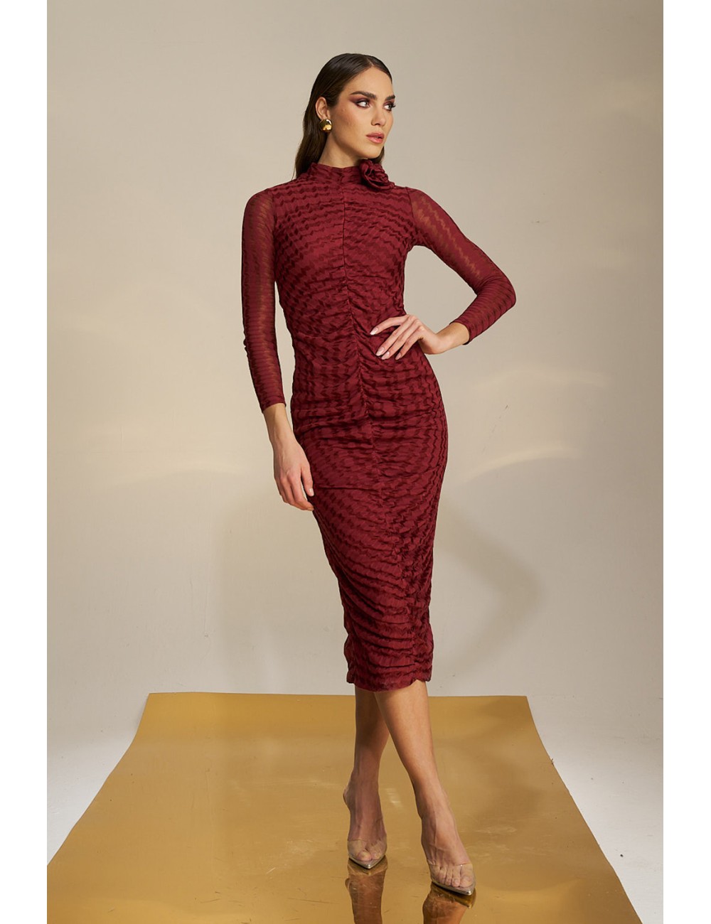 Pho firenze - midi abito maglia 4322042