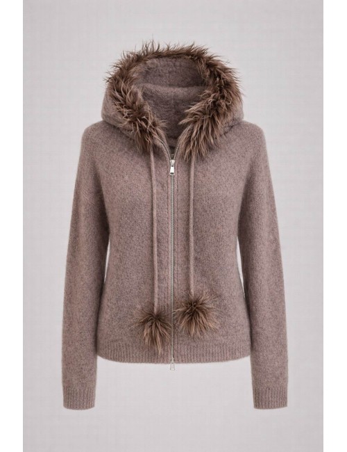 Pho firenze - maglia alpaca lux coffee