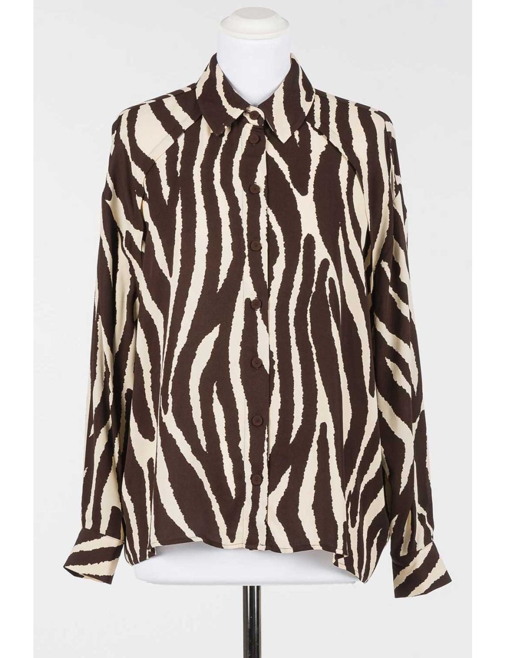 Twinset - camicia zebra print 252li2sbb 12668