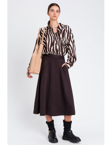 Twinset - camicia zebra print 252li2sbb 12668