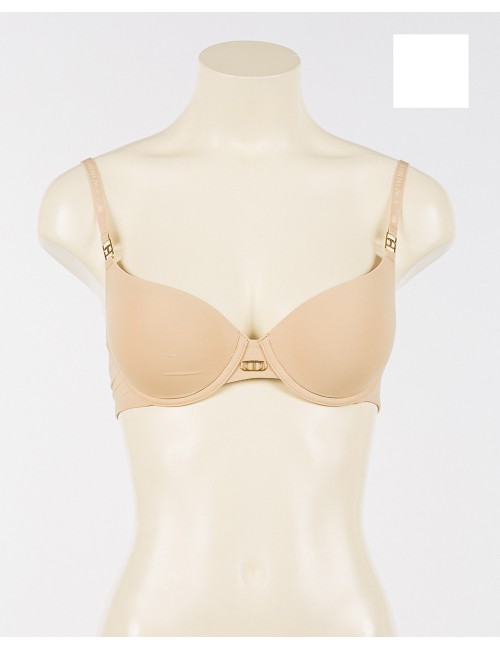 Twinset - reggiseno push-up off white 252ll6a46 00526