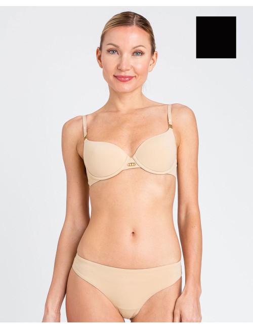 Twinset - reggiseno push-up nero 252ll6a46 00006