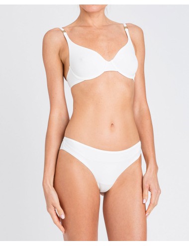 Twinset - slip brasiliana off white 252ll6a77 00526