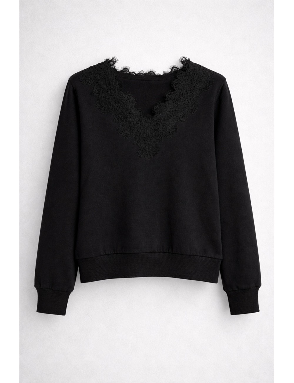 Ermanno scervino - maglia lana e cotone d474m301xbk 10104