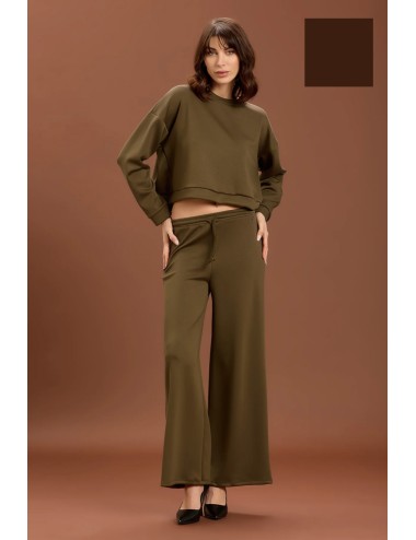 Take two - pantalone felpa dt01300 moro