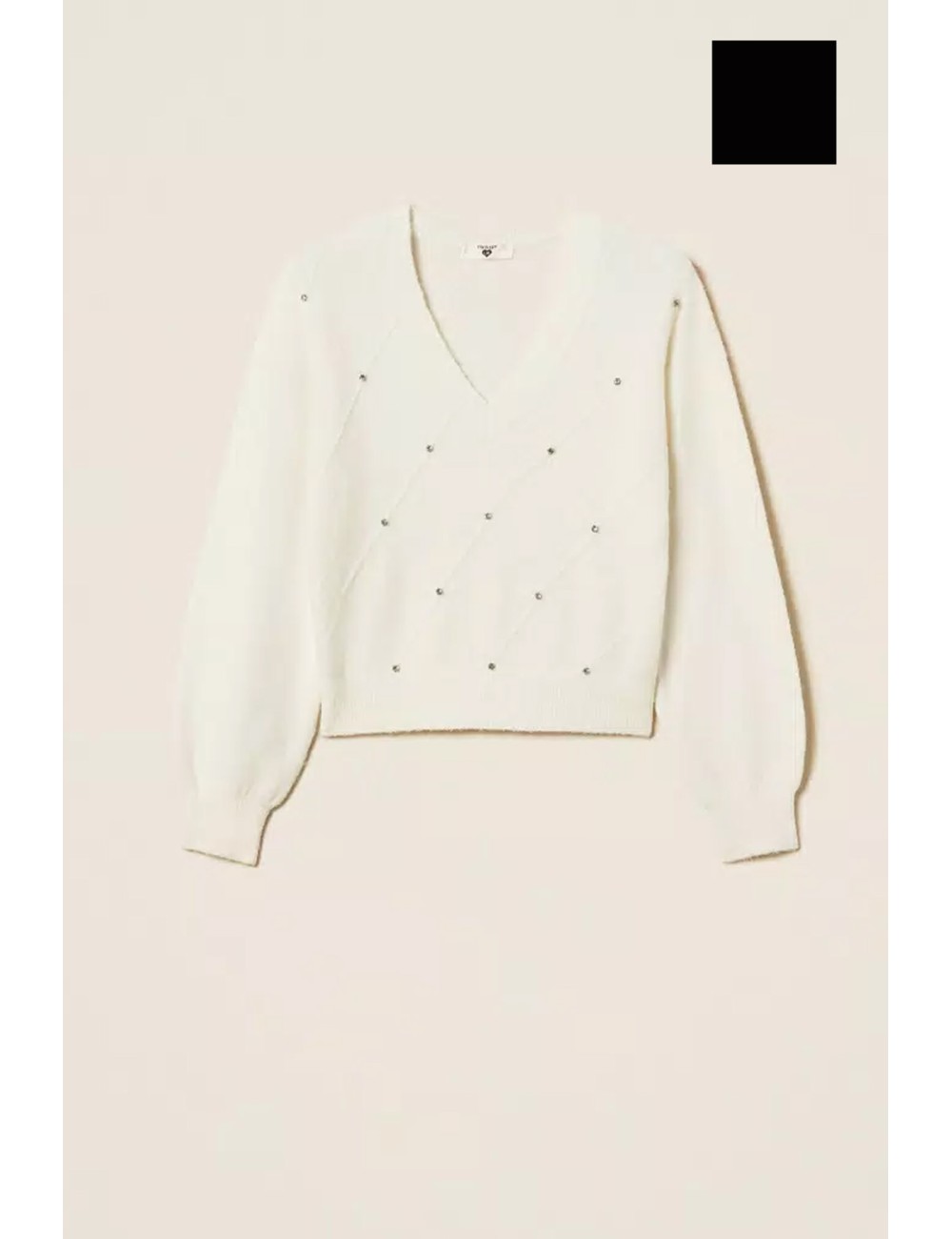 Twinset - maglia nero 252ll3abb 00006 black