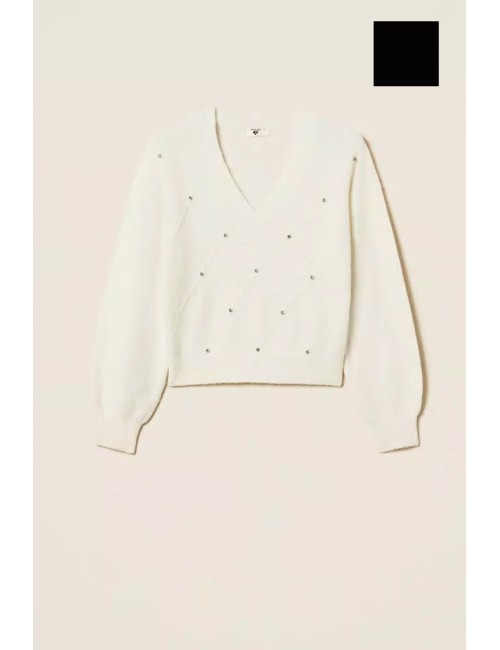 Twinset - maglia nero 252ll3abb 00006 black