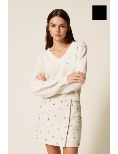 Twinset - maglia nero 252ll3abb 00006 black