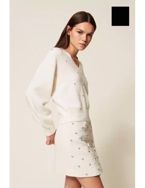 Twinset - maglia nero 252ll3abb 00006 black