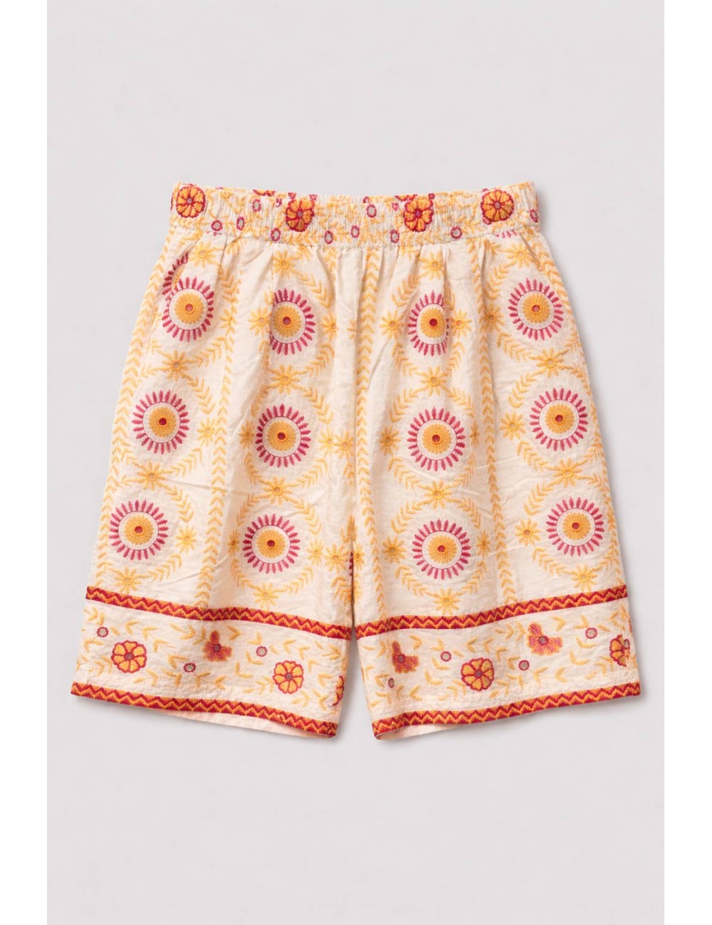 Twinset - bermuda stampa foulard