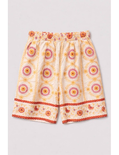 Twinset - bermuda stampa foulard