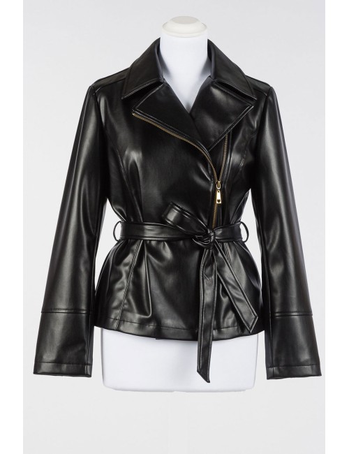 Twinset - chiodo nero 252li2fcc 00006