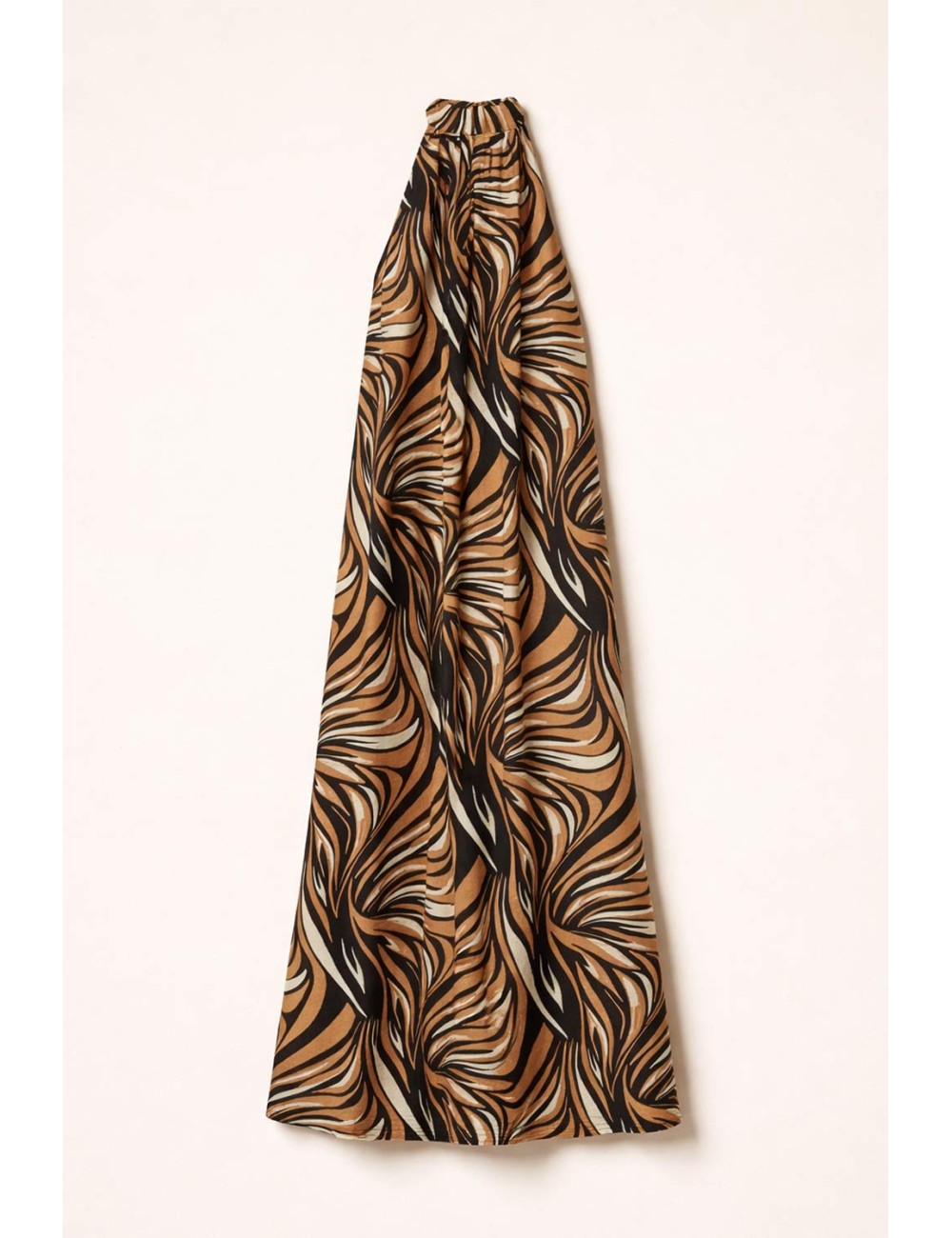 Twinset - abito lungo smanicato