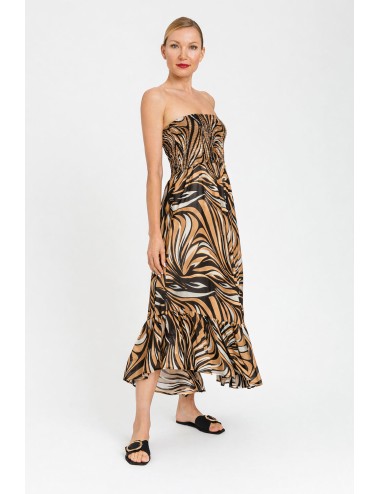 Twinset - abito gonna st. zebra