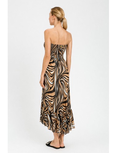 Twinset - abito gonna st. zebra