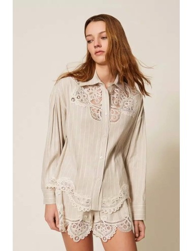 Twinset - camicia 261lm2faa 13580