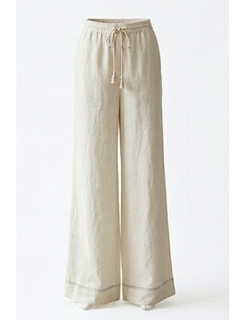 Twinset - pantalone palazzo 261lm2mff 13584