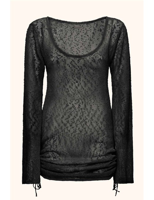 Mefui - abito corto mf26-sw0419bk