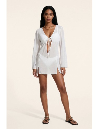 Mefui - abito corto mf26-sw0116wh