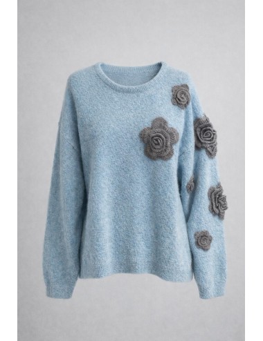 Pho firenze - maglia alpaca 4324016 angel ash